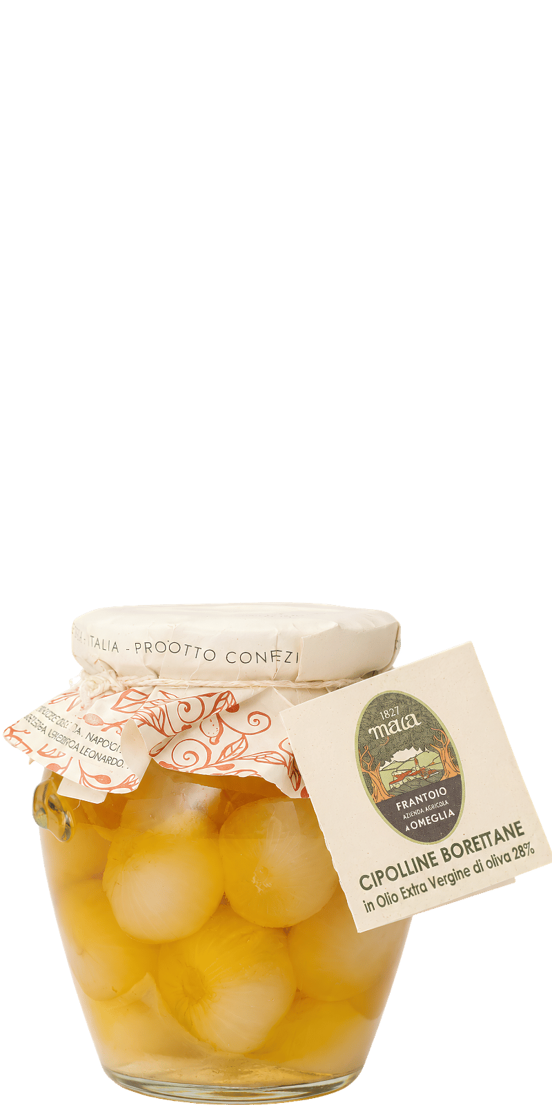 Cipolline Borettane in Olio Extra Vergine di Oliva 280g Frantoio Sant'Agata Cipolline Borettane in Olio Extra Vergine di Oliva 280g Frantoio Sant'Agata
