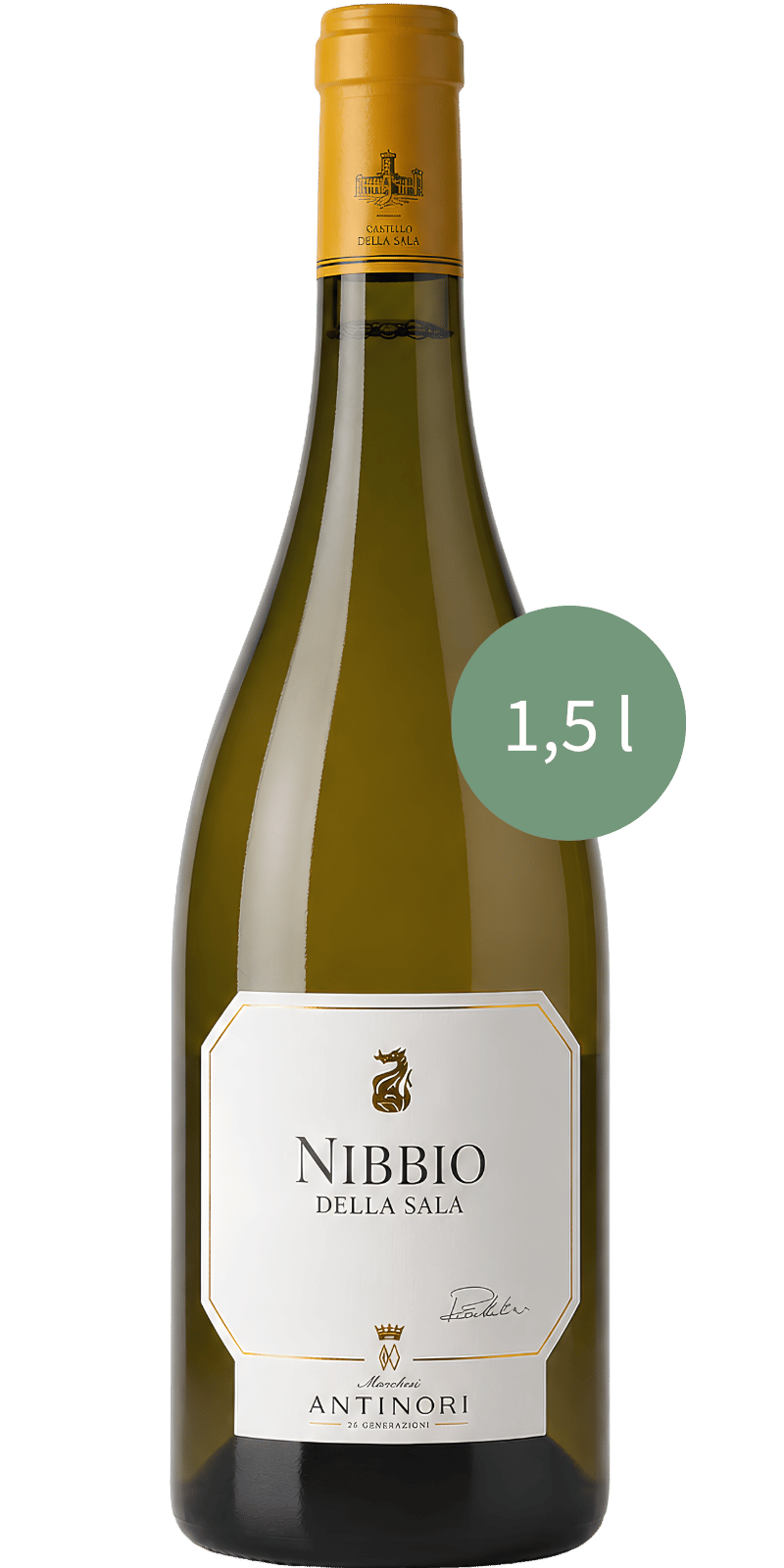 Nibbio della Sala Umbria Bianco IGT 1,5L Magnum - Antinori Nibbio della Sala Umbria Bianco IGT 1,5L Magnum - Antinori