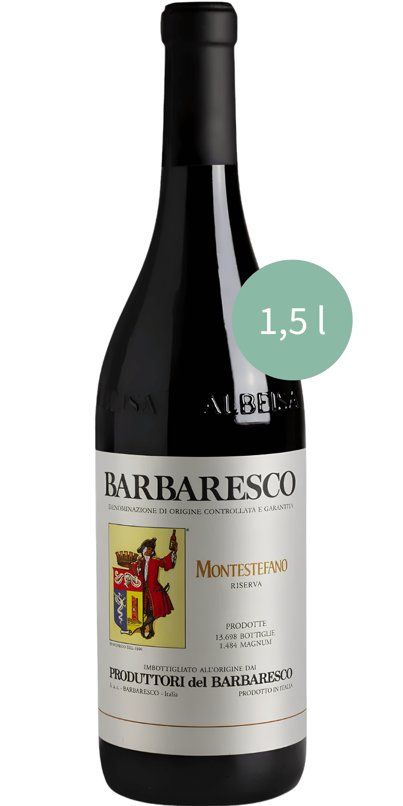 Barbaresco DOCG Riserva Montestefano 1,5L Magnum - Produttori del Barbaresco Barbaresco DOCG Riserva Montestefano 1,5L Magnum - Produttori del Barbaresco