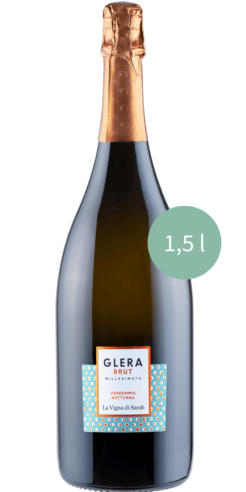 Glera Brut Millesismato Vendemmia Nottorna 1,5l Magnum - La Vigna di Sarah Glera Brut Millesismato Vendemmia Nottorna 1,5l Magnum - La Vigna di Sarah