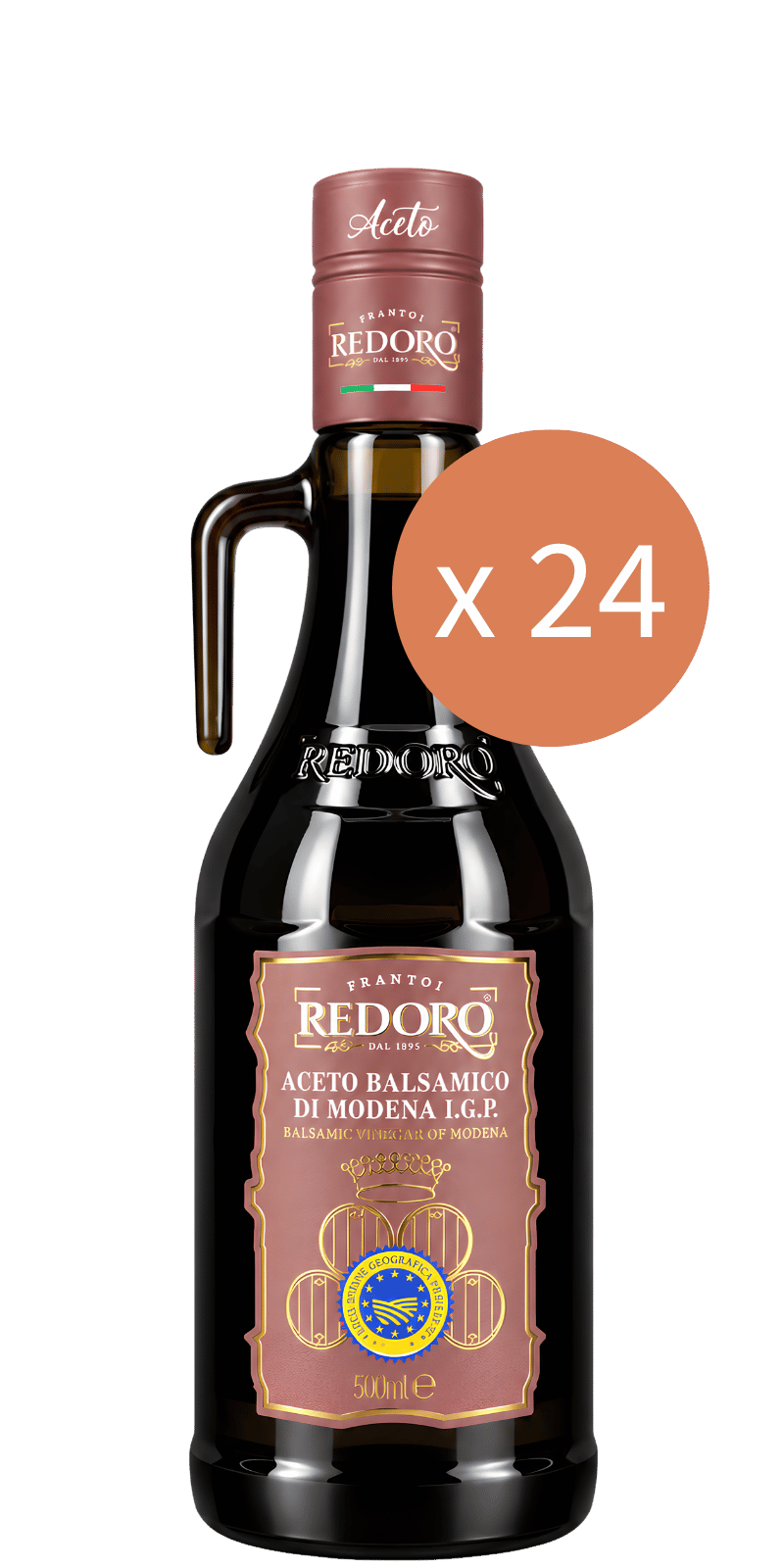 Sparpaket 24 x 0,5 L Aceto Balsamico di Modena IGP - Frantoi Redoro Sparpaket 24 x 0,5 L Aceto Balsamico di Modena IGP - Frantoi Redoro