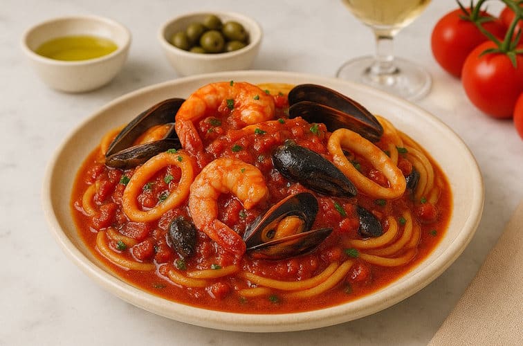 Pasta mit Sugo di Mare