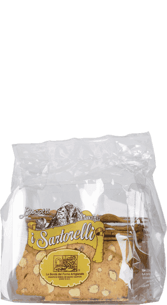 Bonta del Forno I Sartorelli alle Mandorle Biscotti 170g 1 Bonta del Forno I Sartorelli alle Mandorle Biscotti 170g