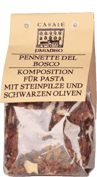 Casale Paradiso Gewürzmischung für Pasta mit Pennette del Bosco 100g 1 Casale Paradiso Gewürzmischung für Pasta mit Pennette del Bosco 100g