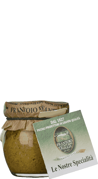 Frantoio di Sant'Agata d'Oneglia Patè di Olive verdi - Aufstrich mit grünen Oliven 90g 1 Frantoio di Sant’Agata d’Oneglia Patè di Olive verdi – Aufstrich mit grünen Oliven 90g