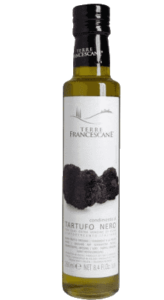 Terre Francescane Condimento Tartufo Nero in Olio Extra Vergine di Oliva - Olivenöl mit schwarzem Trüffel