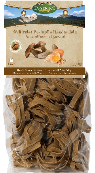 Eggerhof Südtiroler Steinpilz-Bandnudeln 310g 1 Eggerhof Südtiroler Steinpilz-Bandnudeln 310g