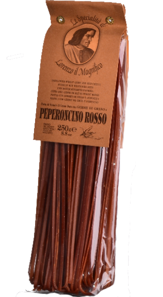 Lorenzo il Magnifico Linguine mit roter scharfer Paprika 250g 1 Lorenzo il Magnifico Linguine mit roter scharfer Paprika 250g