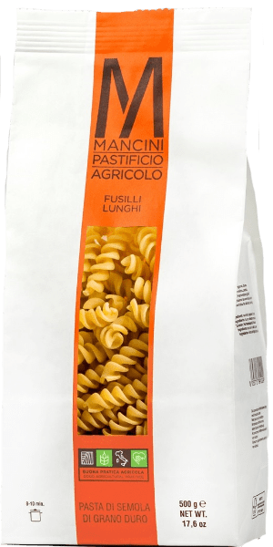 Pastificio Mancini Fusilli Lunghi 500g 1 Pastificio Mancini Fusilli Lunghi 500g
