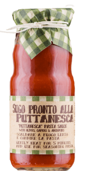 Casarecci Di Calabria Sugo Pronto alla Puttanesca 1 Casarecci Di Calabria Sugo Pronto alla Puttanesca