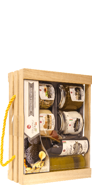 Collitali Specialità al Tartufo Paket mit Trüffelspezialitäten Toskana