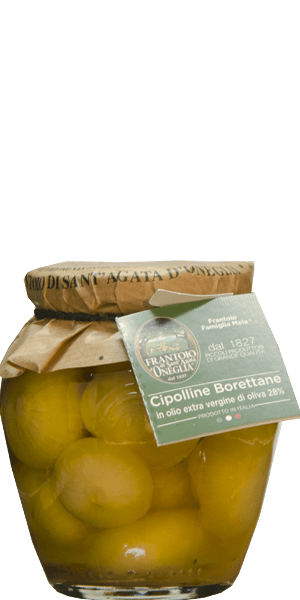 Frantoio di Sant'Agata D'oneglia Cipolline Borettane in Olio Extra Vergine di Oliva 280g 1 Frantoio di Sant’Agata D’oneglia Cipolline Borettane in Olio Extra Vergine di Oliva 280g