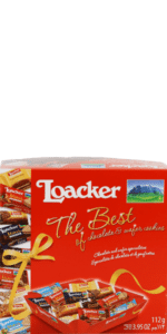 Loacker Cookies The Best of Chocolate & Wafer 112g