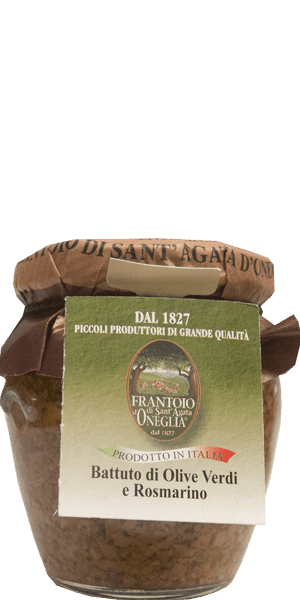 Sant'Agata Battuto di olive verdi e rosmarino Frantoio 1 Sant’Agata Battuto di olive verdi e rosmarino Frantoio
