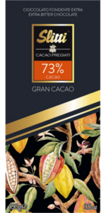 Slitti Gran Cacao 73% Kakao Edelbitter Schokoladentafel