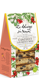 Le Dolcezze di Nanni Cantucci con mirtilli rossi