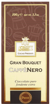 Slitti Caffe Nero Gran Bouquet Tafelschokolade 1 Slitti Caffe Nero Gran Bouquet Tafelschokolade