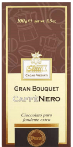 Slitti Caffe Nero Gran Bouquet Tafelschokolade