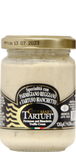 Giuliano Tartufi Trüffel-Sauce mit Parmigiano Reggiano und Bianchetto-Trüffel