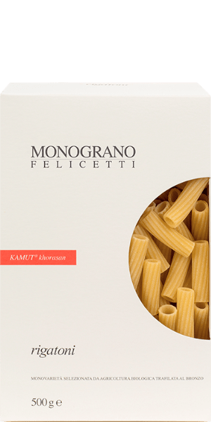 Pastificio Felicetti Monograno Rigatoni Kamut® Khorasan Selezione BIO 1 Pastificio Felicetti Monograno Rigatoni Kamut® Khorasan Selezione BIO
