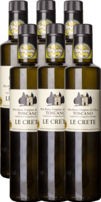 Olio Extra Vergine Toscano Le Crete 6x 500ml 1 Olio Extra Vergine Toscano Le Crete 6x 500ml