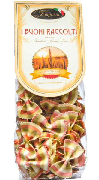 Pastificio Temporin Farfalle Tricolore Italia 1 Pastificio Temporin Farfalle Tricolore Italia