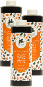 Oleificio Mallia Olio Extra Vergine di Oliva Bellantonio 3x 500ml