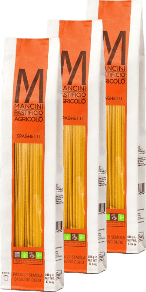 Pastificio Mancini Spaghetti Sparpaket 3x500g