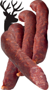 Kaminwurzen Affumelli con Cervo Salsiccie affumicate Salumeria Meranese 4 pezzi