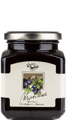 Alpe Pragas Myrtillus Composta di Frutta Mirtilli 335g