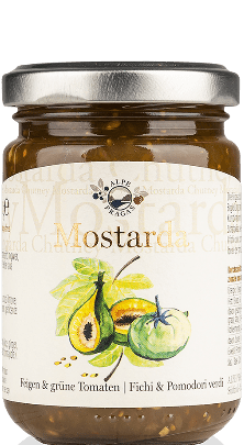 Alpe Pragas Feigen und grüne Tomaten Mostarda 160g