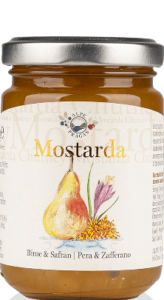 Alpe Pragas Mostarda Pera e Zafferano 160g