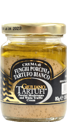 Creme mit Steinpilzen und Weißem Trüffel Giuliano Tartufi 80g