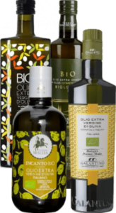 Olio Extra Vergine di Oliva Box Degu Olio Italiano BIO 4x500ml