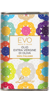 Olio Extra Vergine di Oliva Fruttato Medio Motiv Uncinetto Lamantea Kanister 500ml