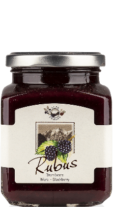 Rubus Brombeere Fruchtaufstrich Alpe Pragas 335g 1 Rubus Brombeere Fruchtaufstrich Alpe Pragas 335g