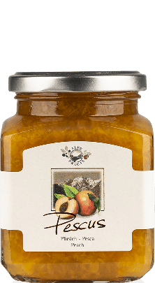 Pescus Fruchtaufstrich Pfirsich Alpe Pragas 335g 1 Pescus Fruchtaufstrich Pfirsich Alpe Pragas 335g