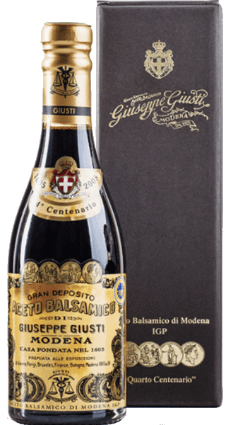 Giuseppe Giusti 4 Medaglie d'Oro Aceto Balsamico di Modena IGP 1 Giuseppe Giusti 4 Medaglie d’Oro Aceto Balsamico di Modena IGP