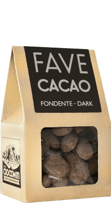 Fave Cacao ricoperto con Cioccolato Fondente Ciocomiti 1 Fave Cacao ricoperto con Cioccolato Fondente Ciocomiti