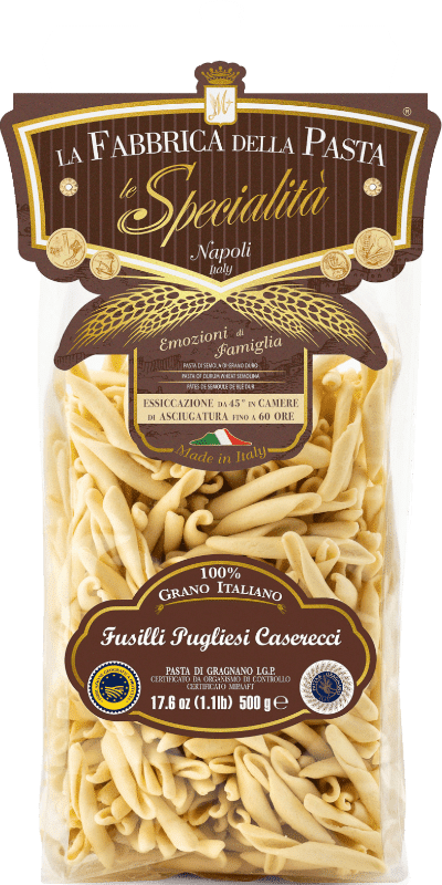 La Fabbrica della Pasta Pasta di Gragnano IGP I Fusilli Pugliesi Caserecci 500g