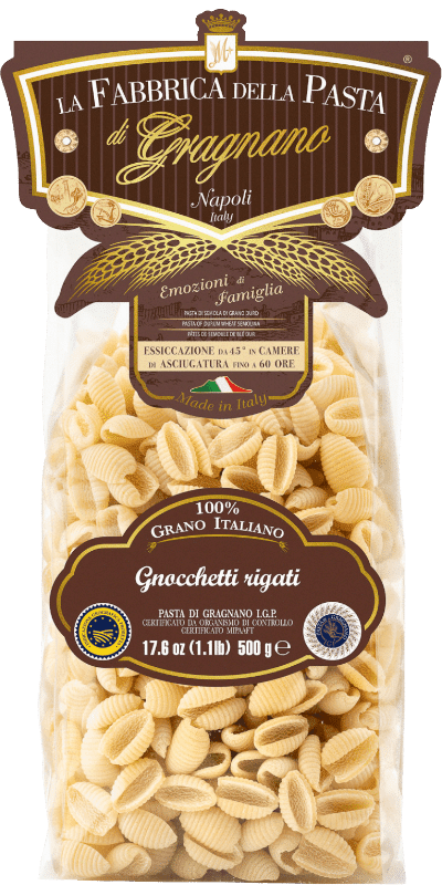 La Fabbrica della Pasta Pasta di Gragnano IGP Gnocchetti Rigati 500g 1 La Fabbrica della Pasta Pasta di Gragnano IGP Gnocchetti Rigati 500g