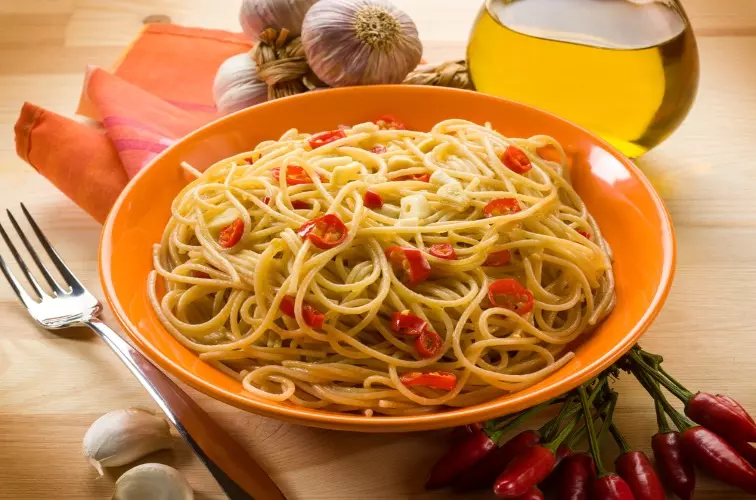 Aglio olio e peperoncino