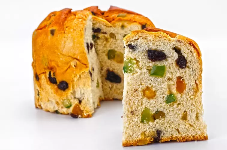 Panettone mit kandierten Fruechte