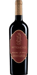 Bio Toscana Rosso DOC Pittoresco Podere la Pace