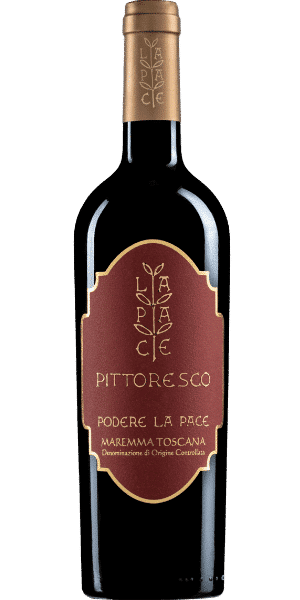 Bio Toscana Rosso DOC Pittoresco Podere la Pace