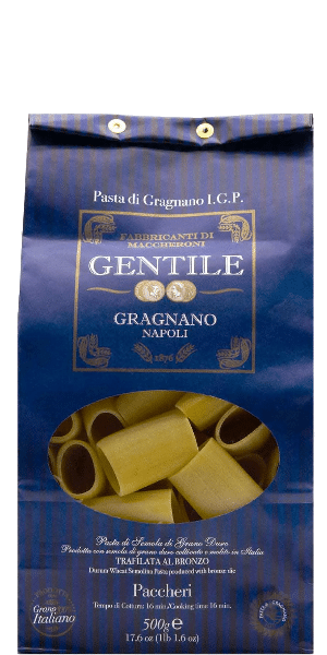 Pastificio Gentile Pasta di Gragnano IGP Paccheri 500g