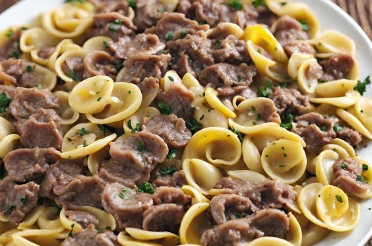 Orecchiette di Manzo al Limone