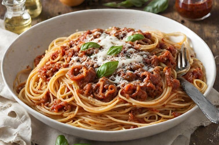 Feurige Spaghetti alla Calabria: Ein Geschmackserlebnis aus Süditalien 2 Spaghetti alla Calabria Titelbild