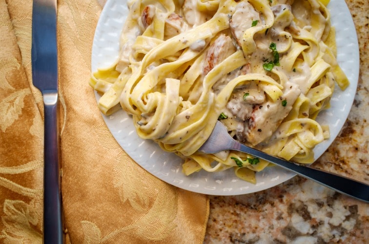 Tagliatelle Alfredo