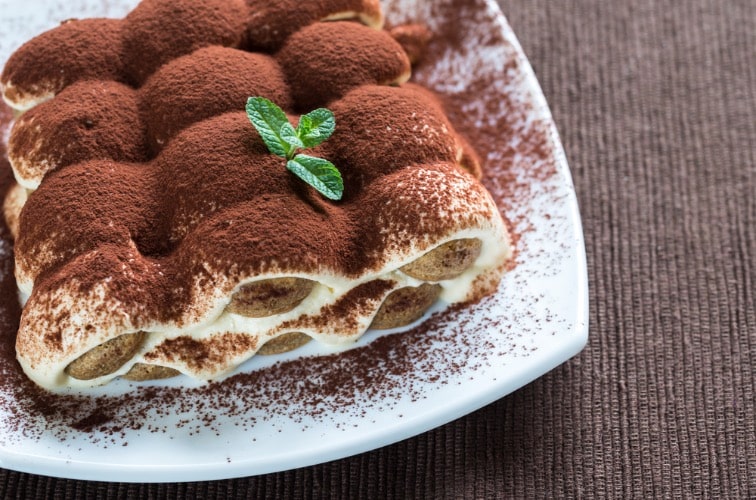 Tiramisu ohne Sahne